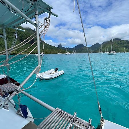 Catamaran Amaya - Sejour Insolite Sur Le Lagon De Moorea Hauru Exterior foto
